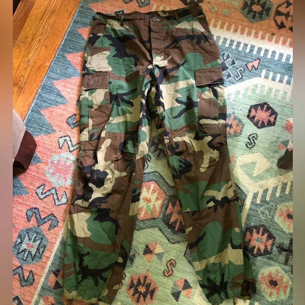 Vintage Army Camo Pants